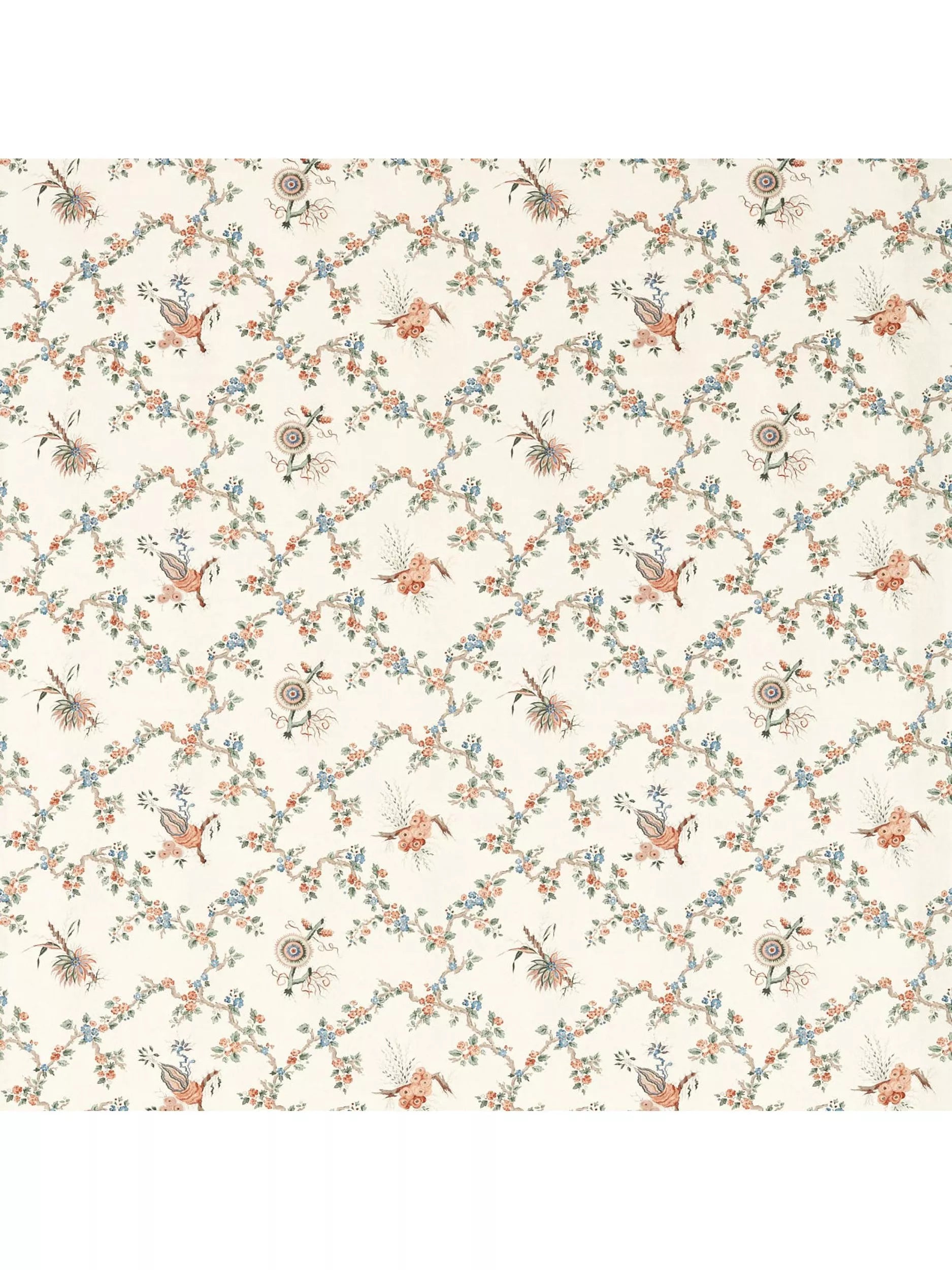 Sanderson x Giles Deacon Trelliage Furnishing Fabric 142cm