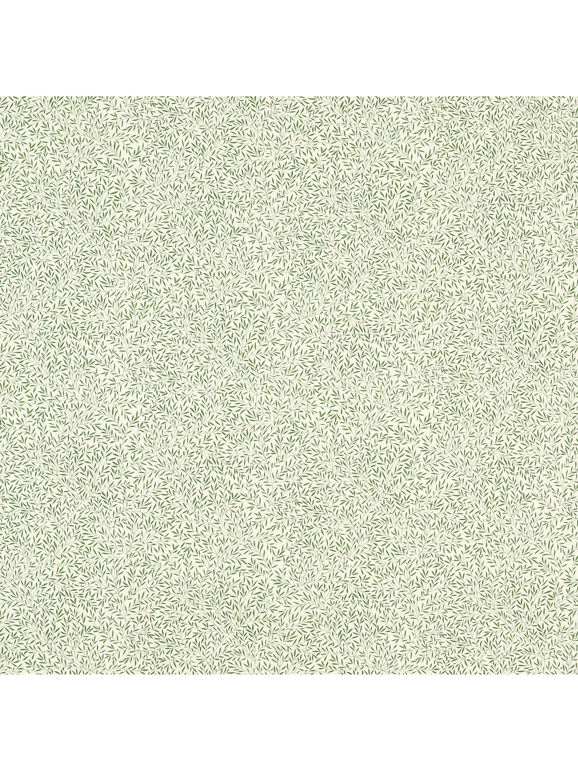 Morris & Co. Lily Leaf fabric Forest (British brand)