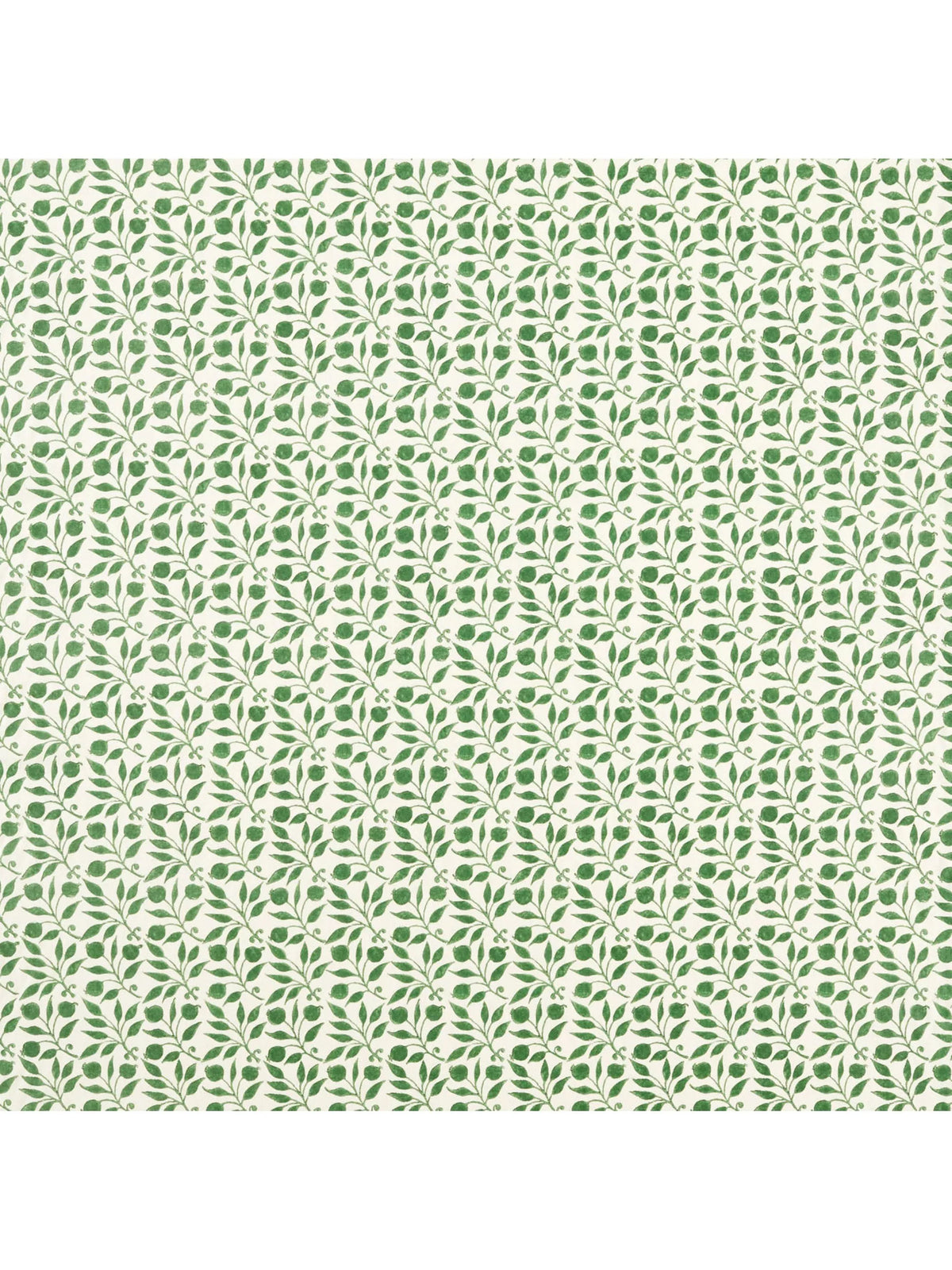 Morris & Co Rosehip furnishing fabric 137cm wide Forest, UK version