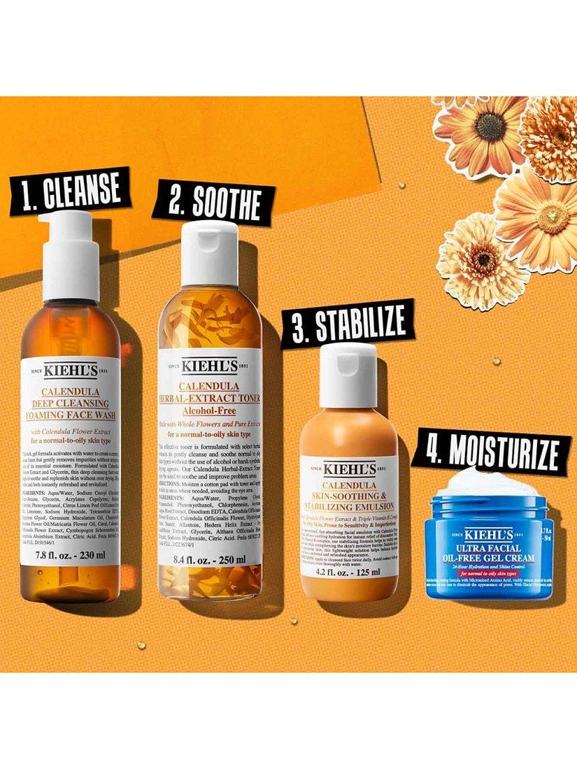Kiehl's Calendula skin soothing stabilizing emulsion 125ml, UK version