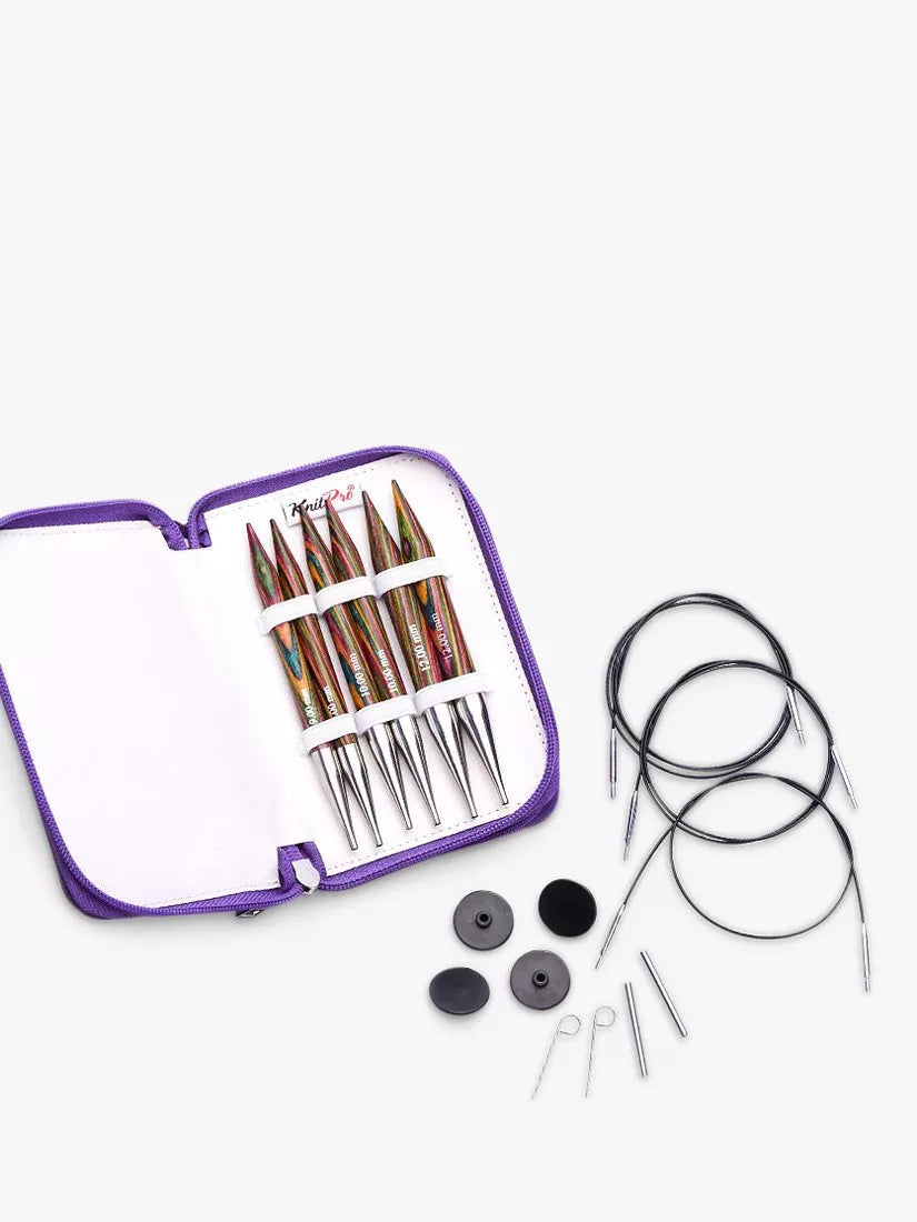 KnitPro Symfonie Chunky Knitting Needle Set 9mm, UK version