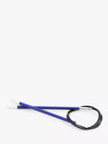 KnitPro Zing circular knitting needles 80cm 4.5mm - British product