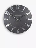 Thomas Kent Arabic numeral wall clock 30cm, UK version