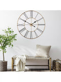Thomas Kent Summerhouse skeleton wall clock 80cm, imported from the UK