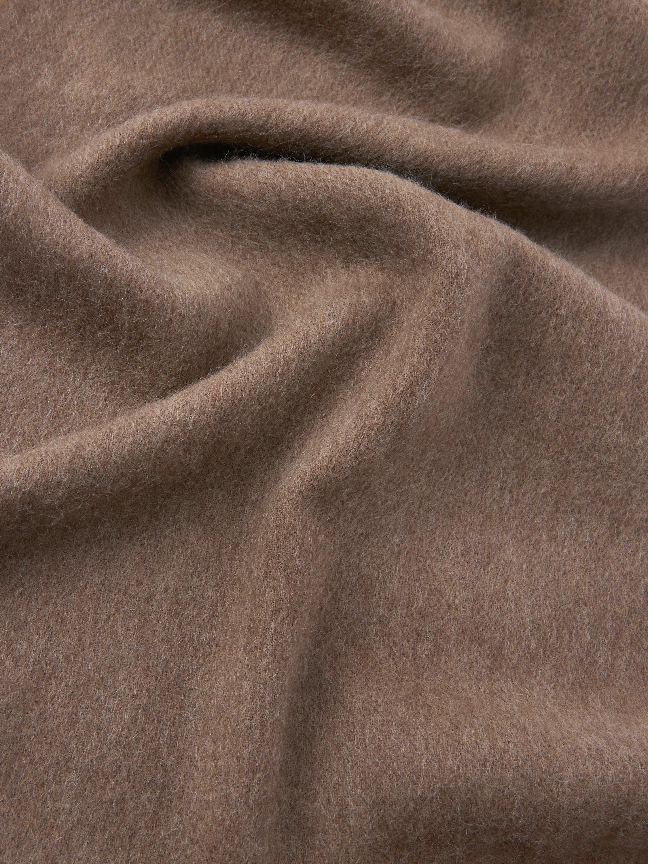 John Lewis fringed wool scarf 165x29cm, UK version