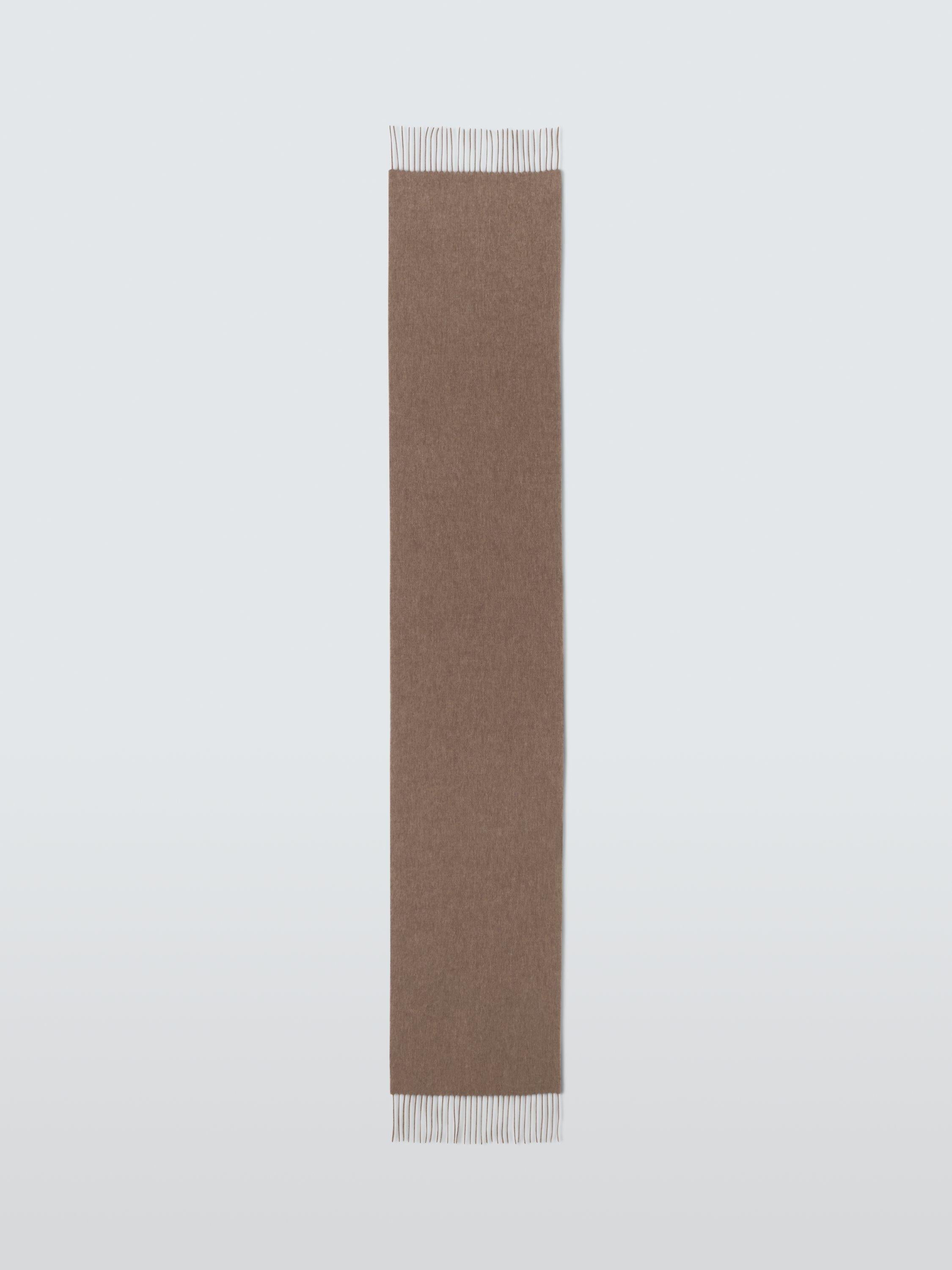 John Lewis fringed wool scarf 165x29cm, UK version