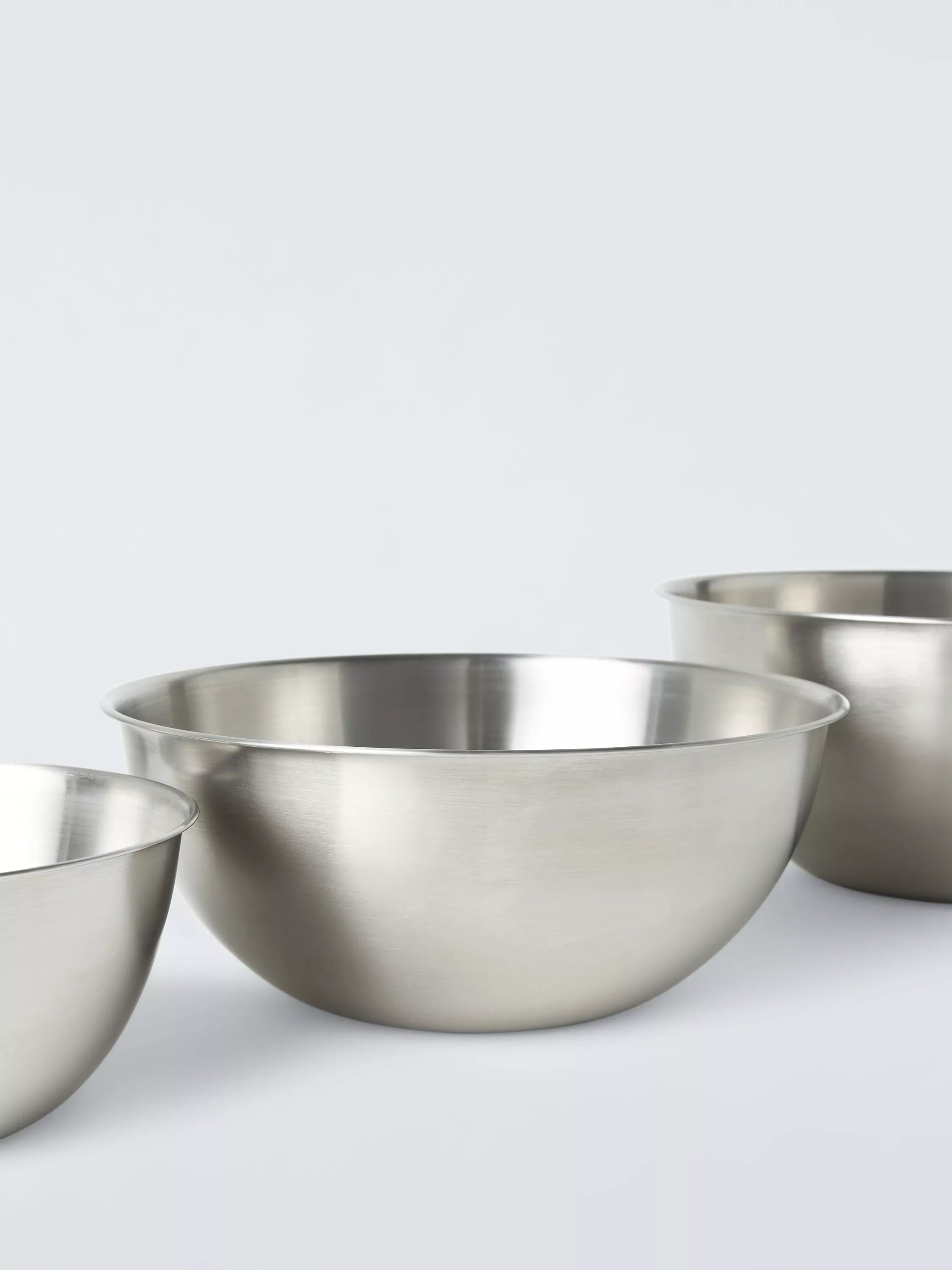 John Lewis nesting mixing bowls set of three, imported from the UK