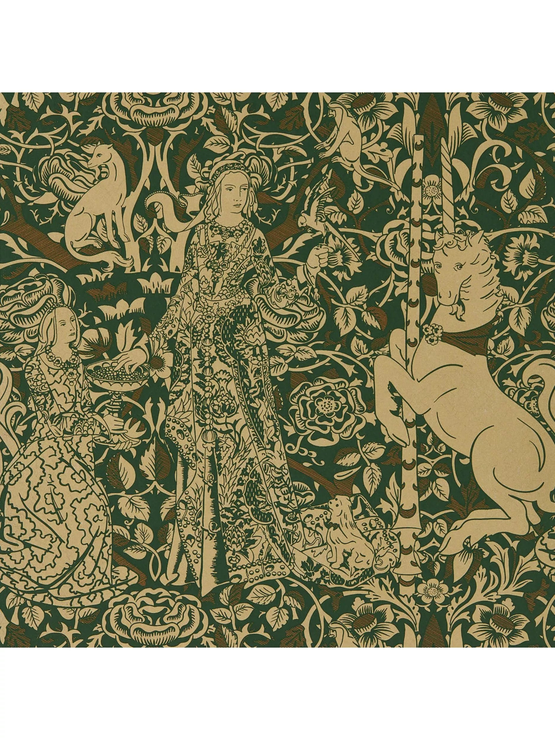 Sanderson x Giles Deacon Aurelia's Grail Tapete (britische Marke)