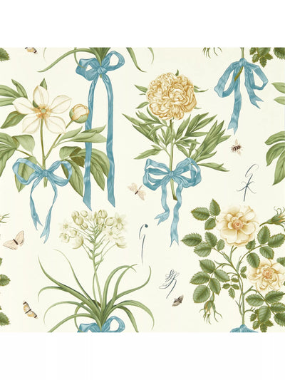 John Lewis Cupid's Beau Botanische Tapete in Metallic-Farbgebung – Jetzt online bei McGrocer kaufen