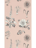 Clarke & Clarke Roseraie wallpaper 10m - British product
