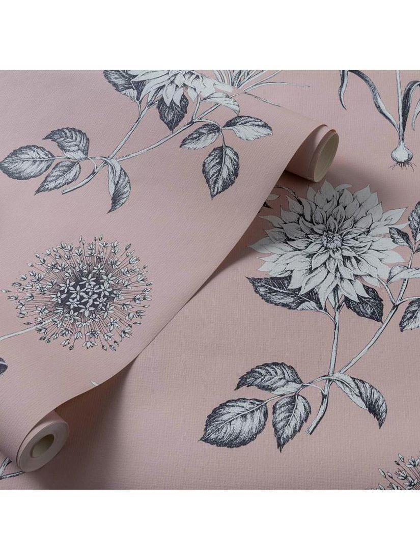 Clarke & Clarke Roseraie wallpaper 10m - British product