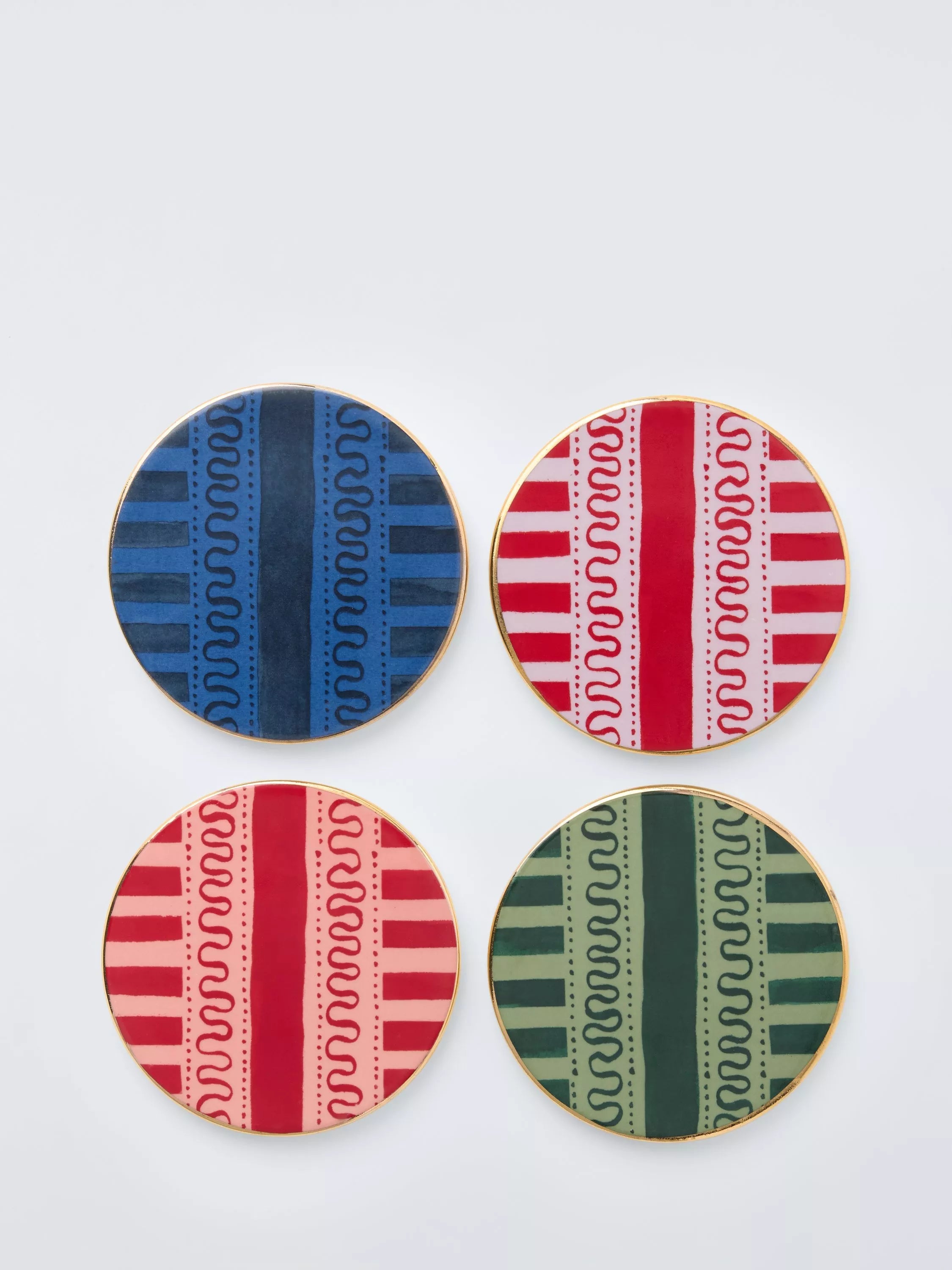 John Lewis fine china coasters set of 4 - British product