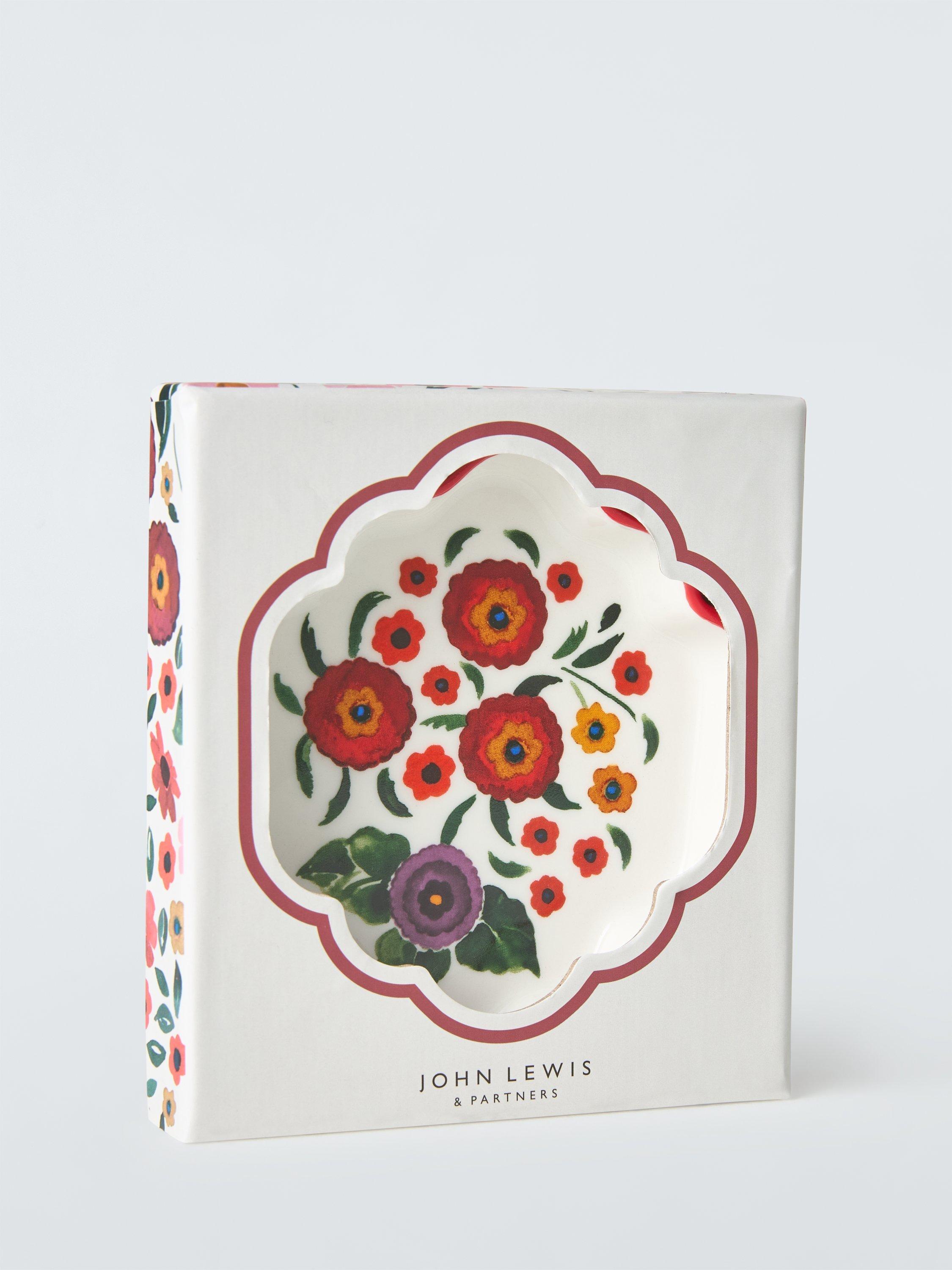 John Lewis Archive Floral Print Trinket Dish multi, UK version