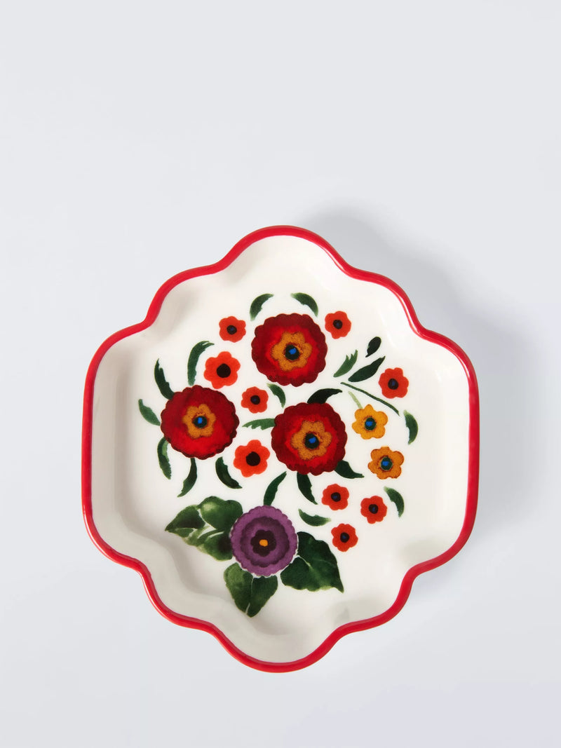 John Lewis Archive Floral Print Trinket Dish multi, UK version