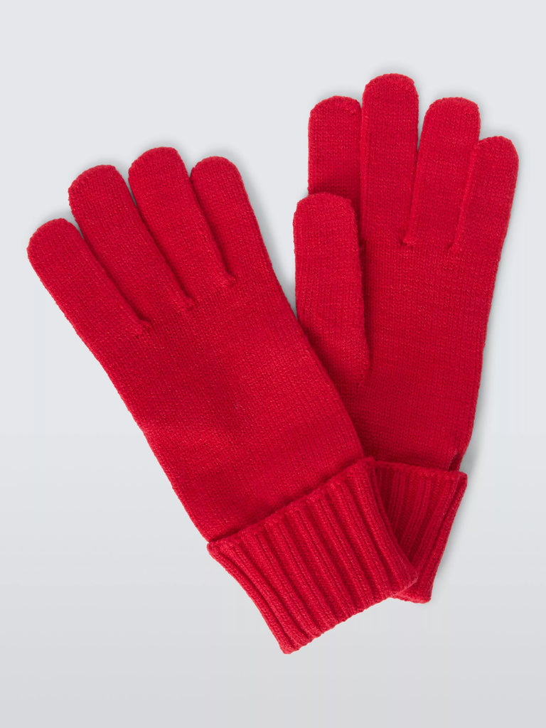 John Lewis ANYDAY Ribbed Cuff Gloves