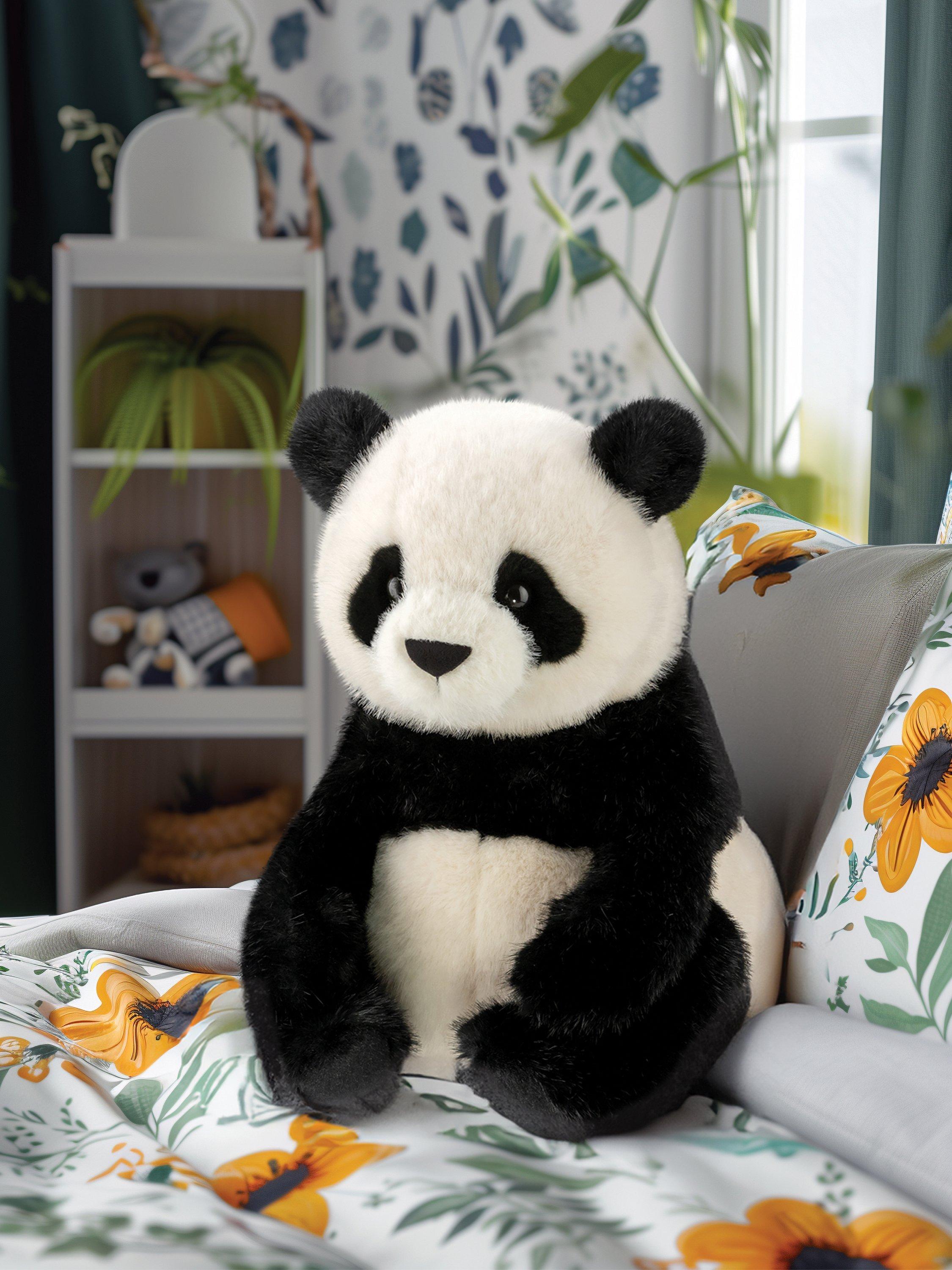 Aurora World panda plush toy, imported from the UK