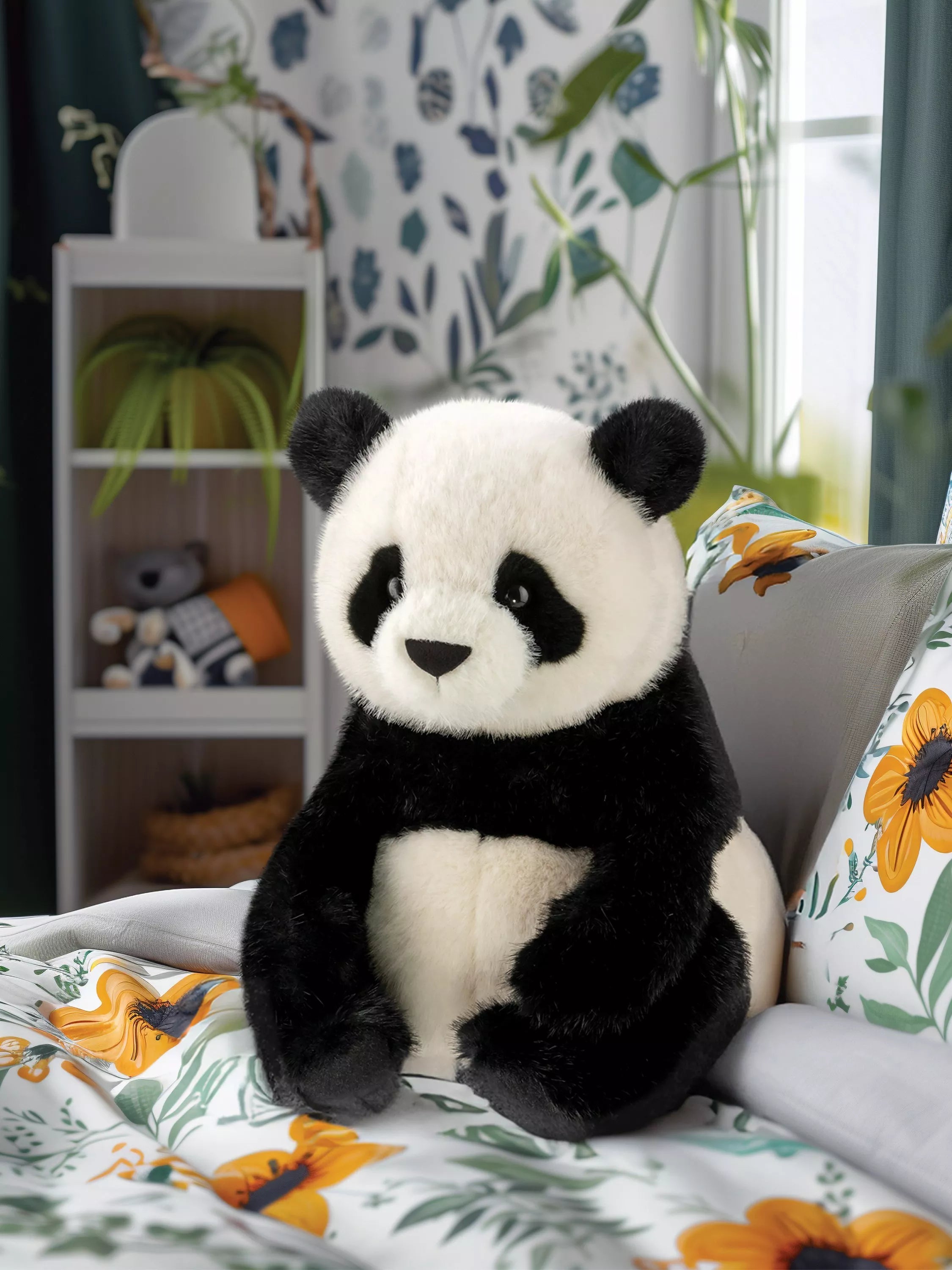 Aurora World panda plush toy, imported from the UK