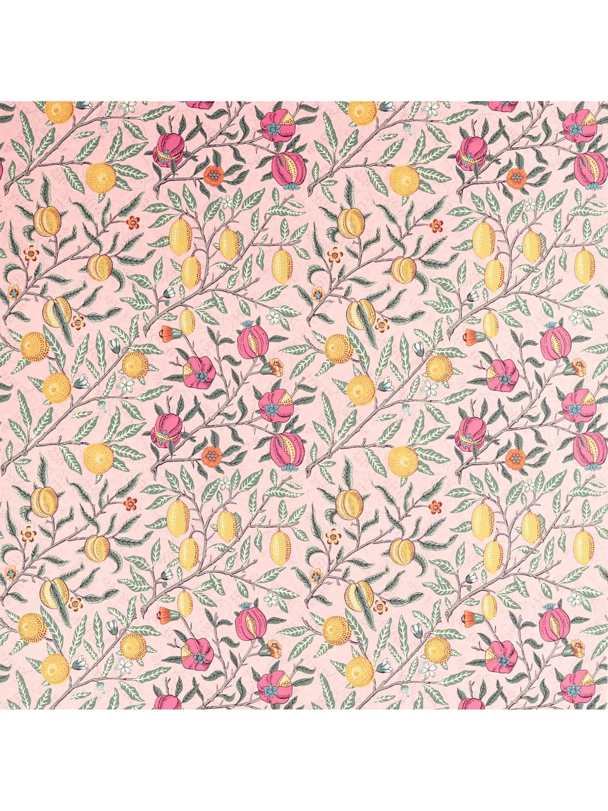 Morris & Co fruit furnishing fabric 100% cotton - British product