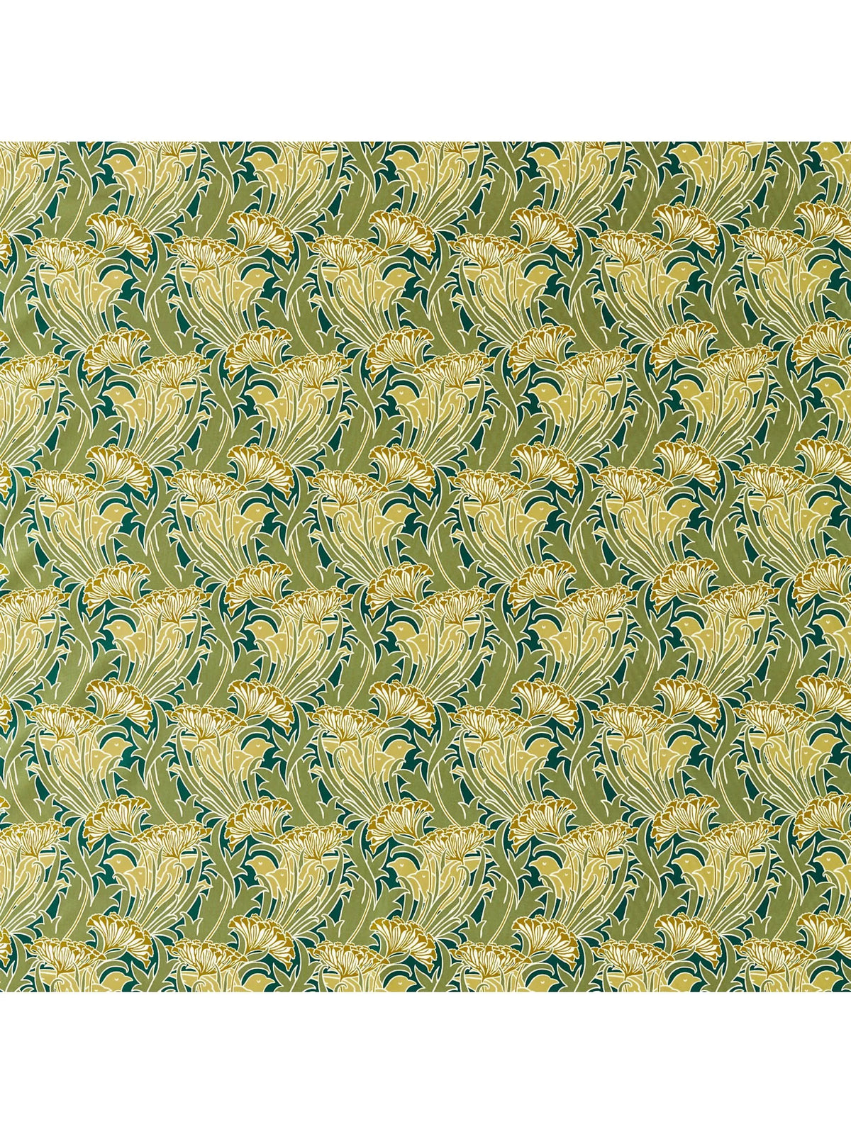 Morris & Co Spitzenblume Baumwollstoff 138,5 cm - Britisches Produkt