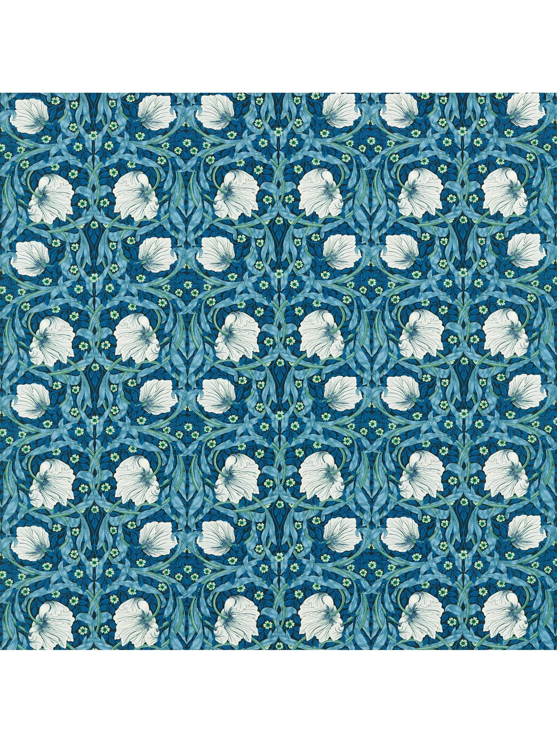 Morris & Co Pimpernel furnishing fabric cotton velvet, UK version