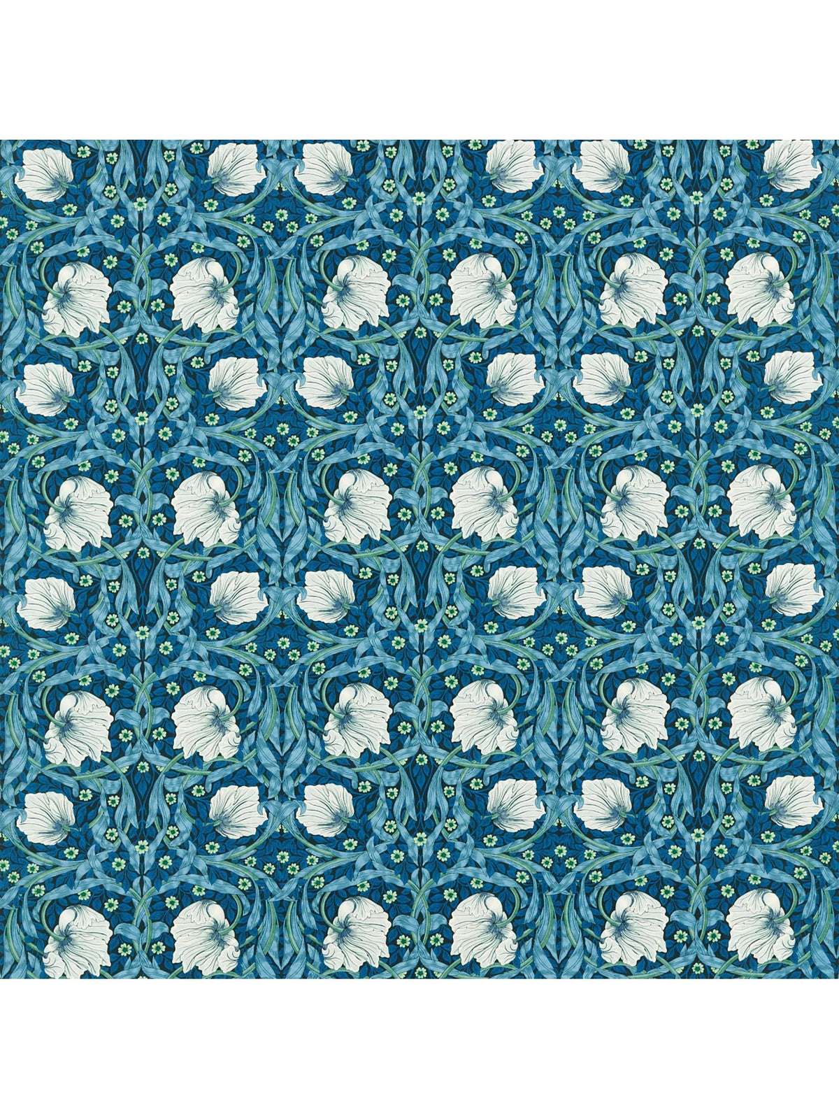 Morris & Co Pimpernel furnishing fabric cotton velvet, UK version