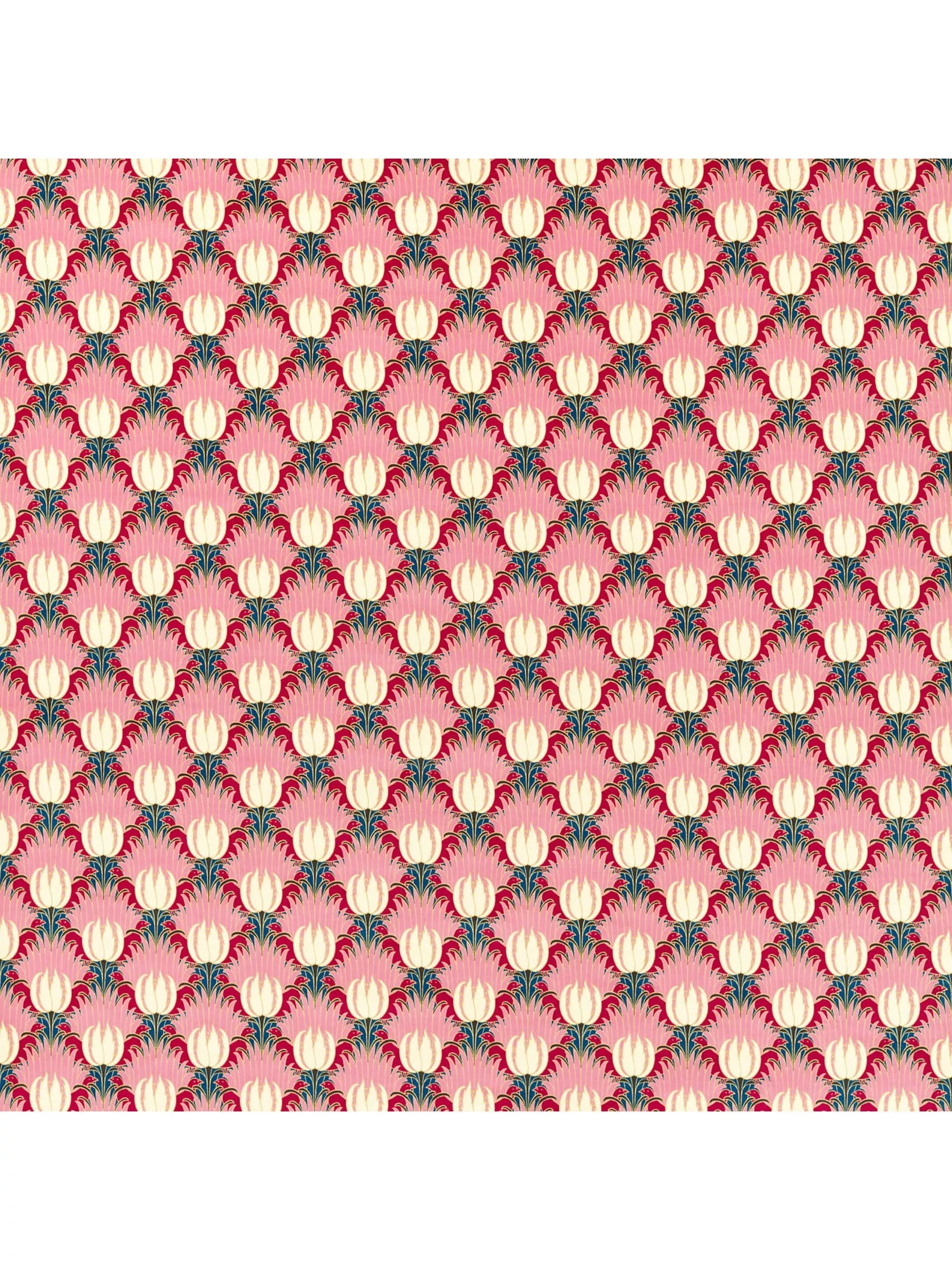 Morris & Co. Tulip & Bird Velvet Furnishing Fabric - 136cm Width
