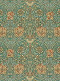 Morris & Co. Honeysuckle & Tulip Furnishing Fabric 137cm