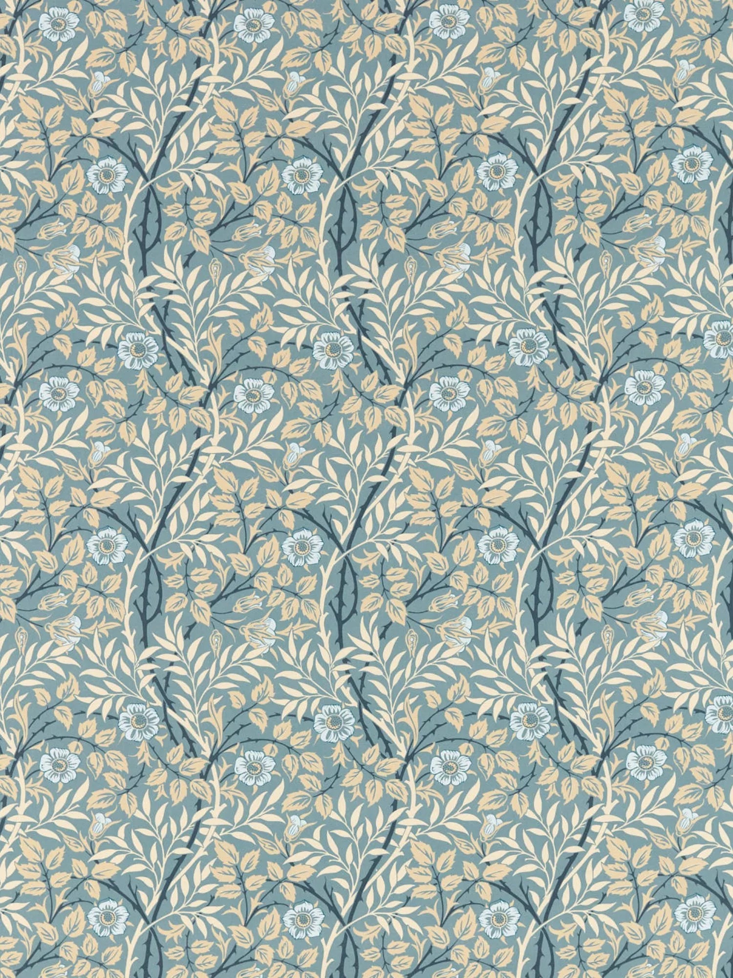 Morris & Co. Sweet Briar Furnishing Fabric 140cm