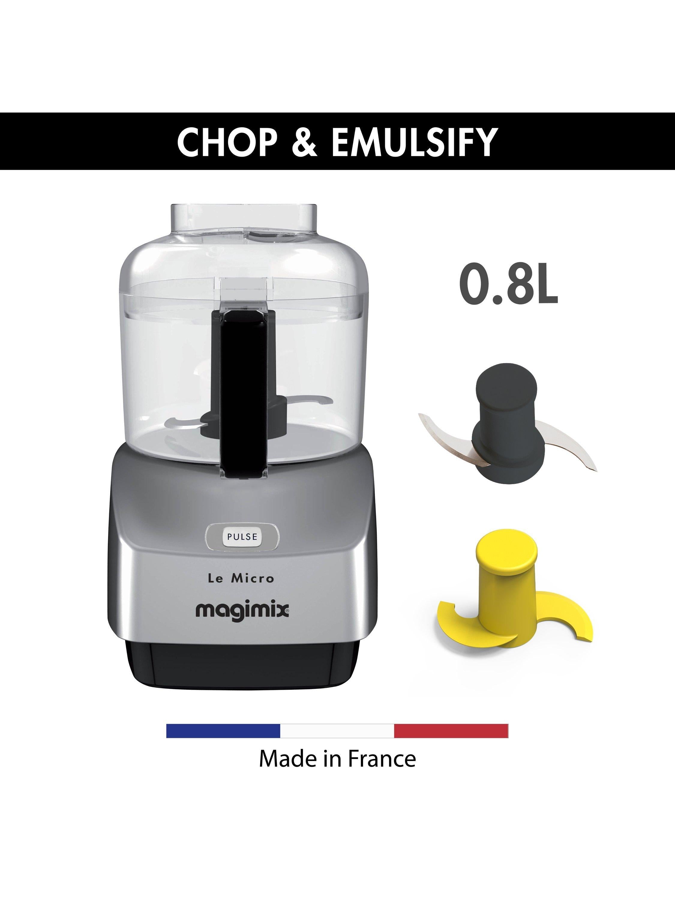Magimix mini chopper satin 0.8L (British brand)