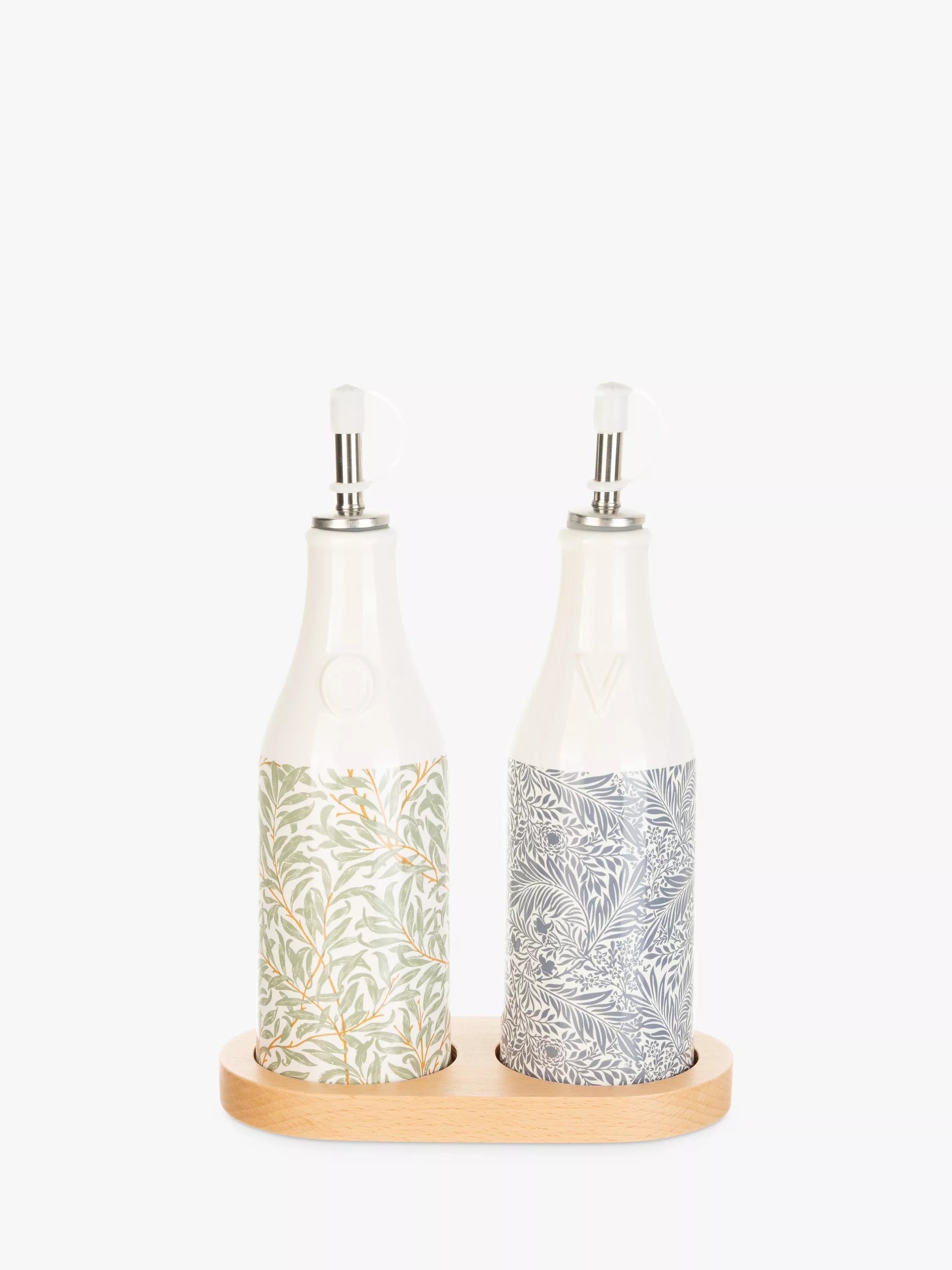 William Morris Larkspur & Willow oil and vinegar set (British brand)
