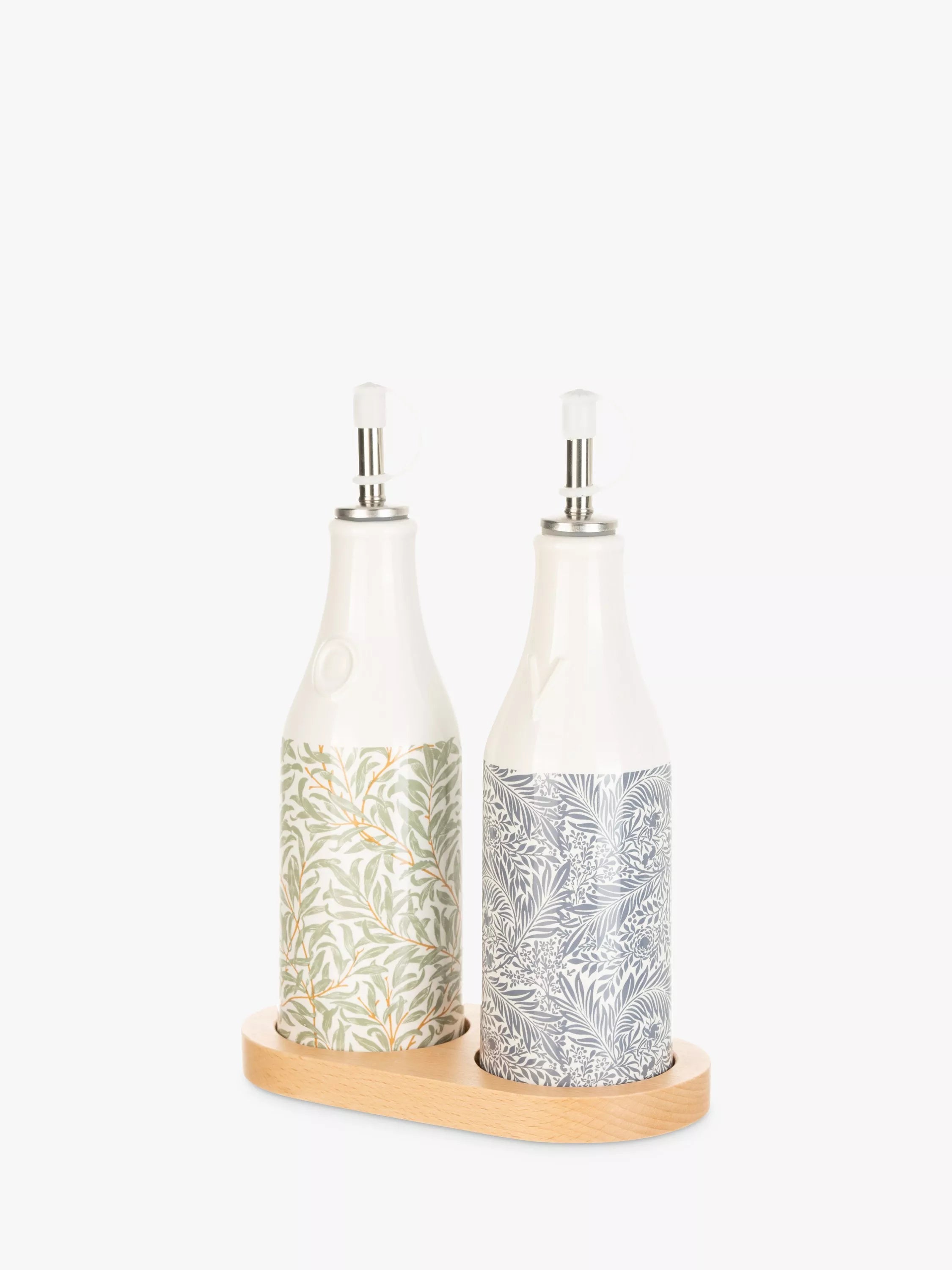 William Morris Larkspur & Willow oil and vinegar set (British brand)