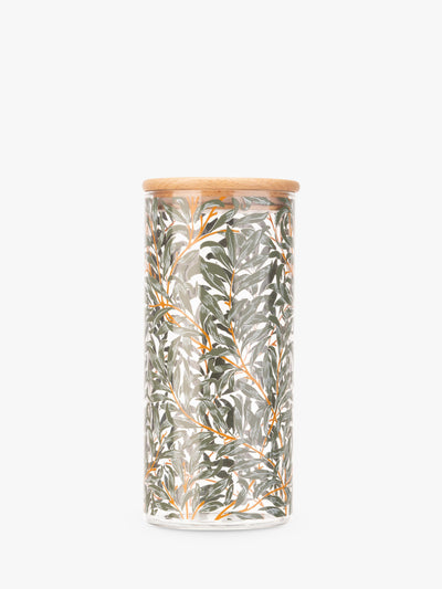 Bocal de stockage en verre Larkspur William Morris