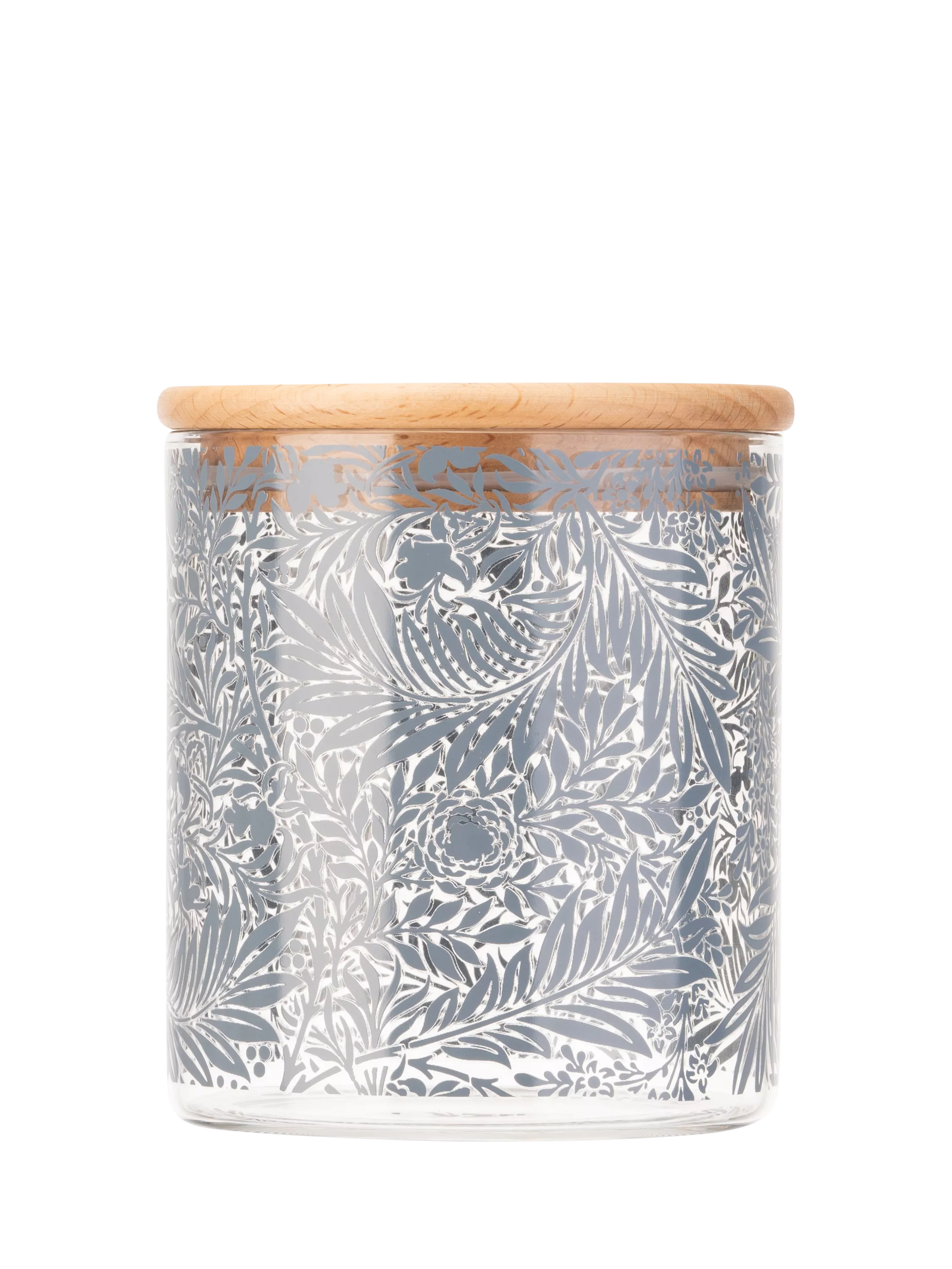 William Morris Larkspur Glass Canister, Small