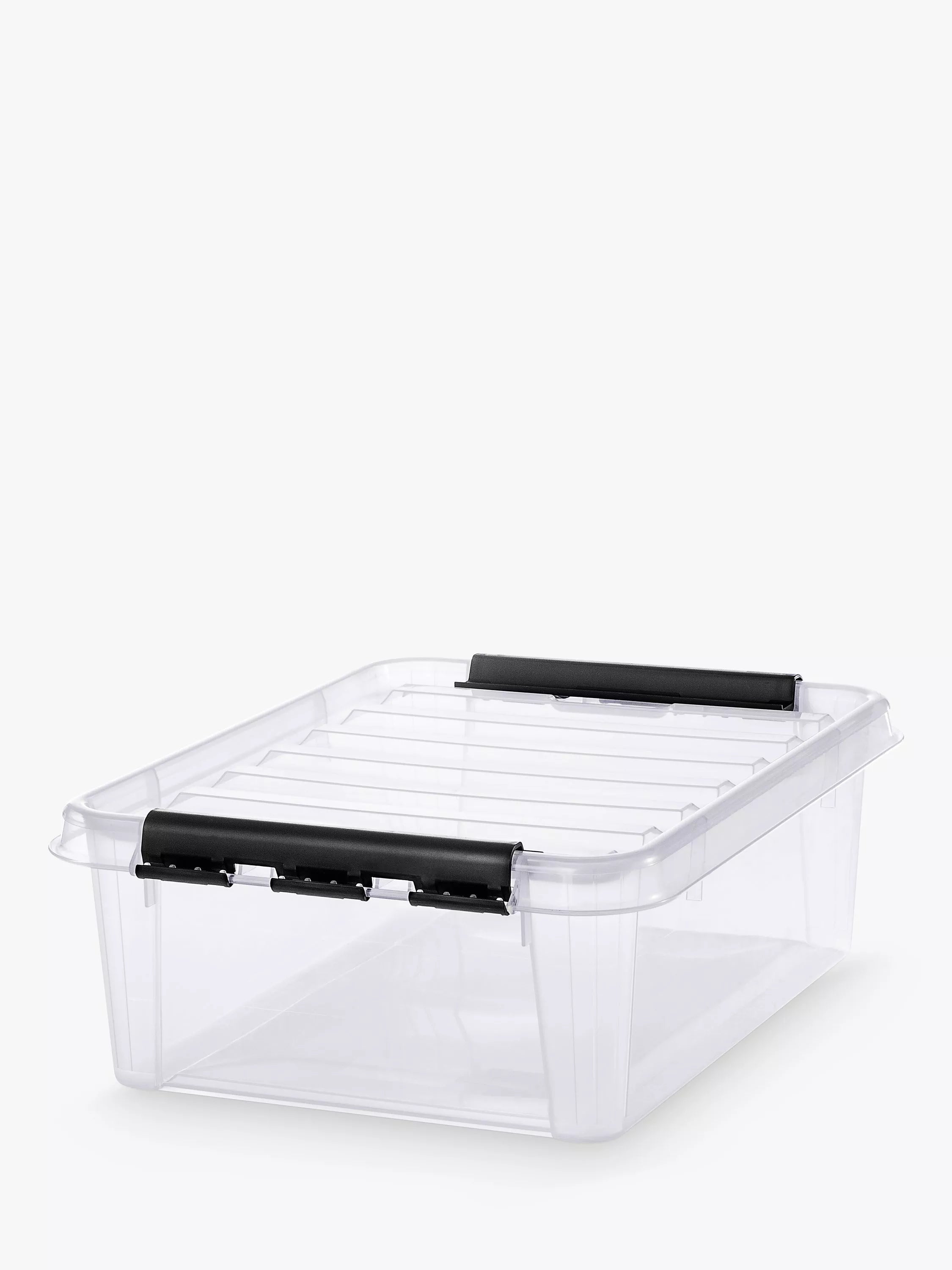 SmartStore Classic Kunststoff-Aufbewahrungsbox mit Deckel 20L - Britisches Produkt