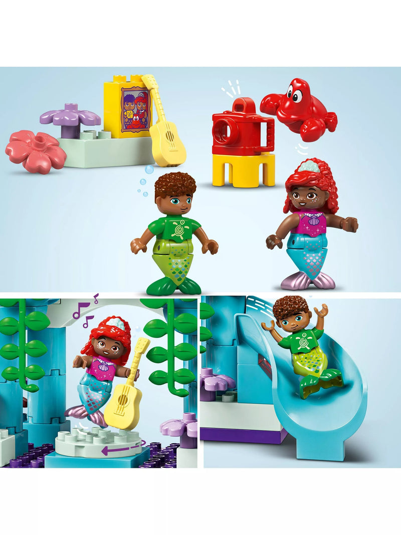 LEGO DUPLO Disney Ariel's Magical Underwater Palace playset, UK version
