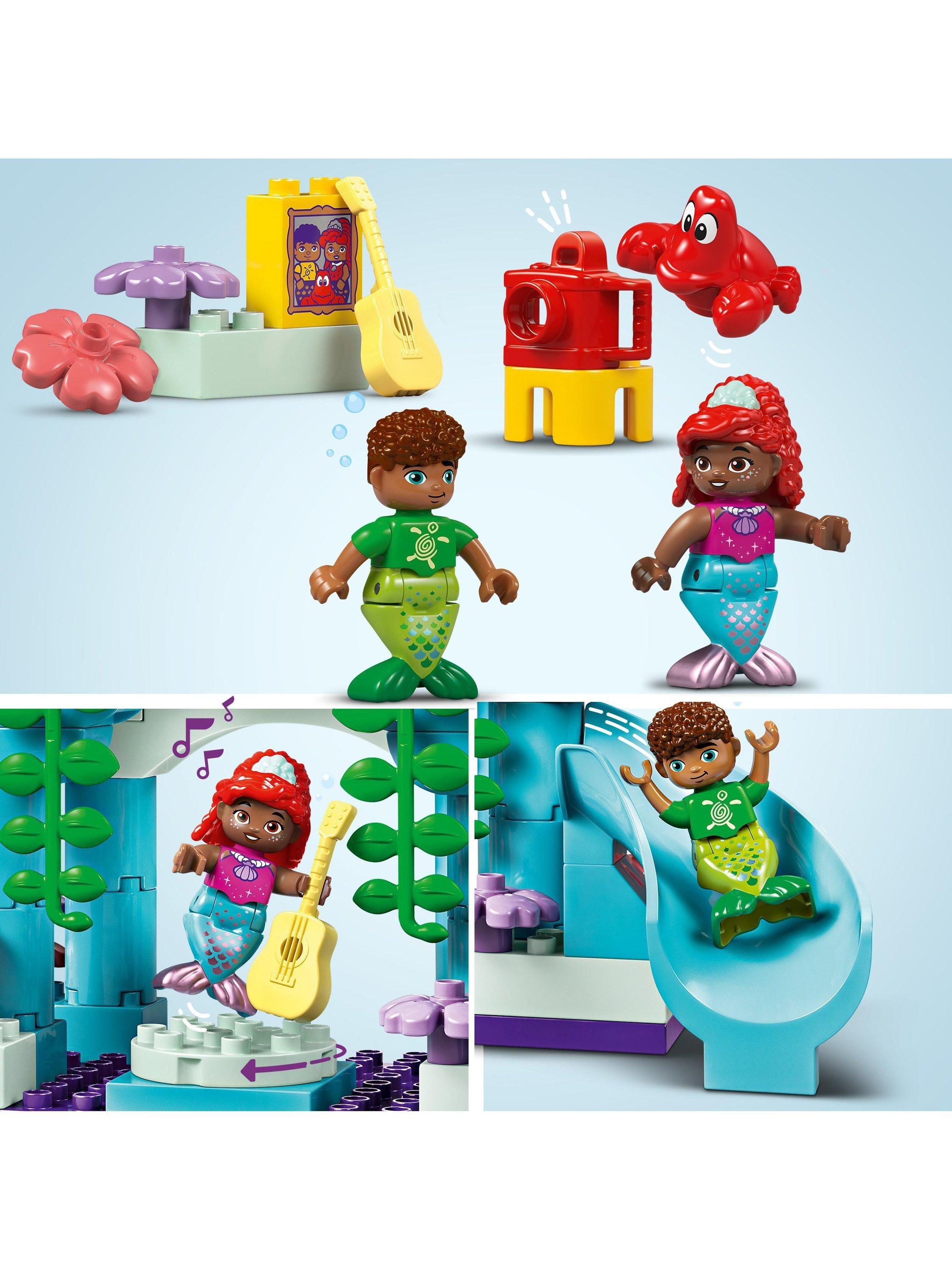 LEGO DUPLO Disney Ariel's Magical Underwater Palace playset, UK version