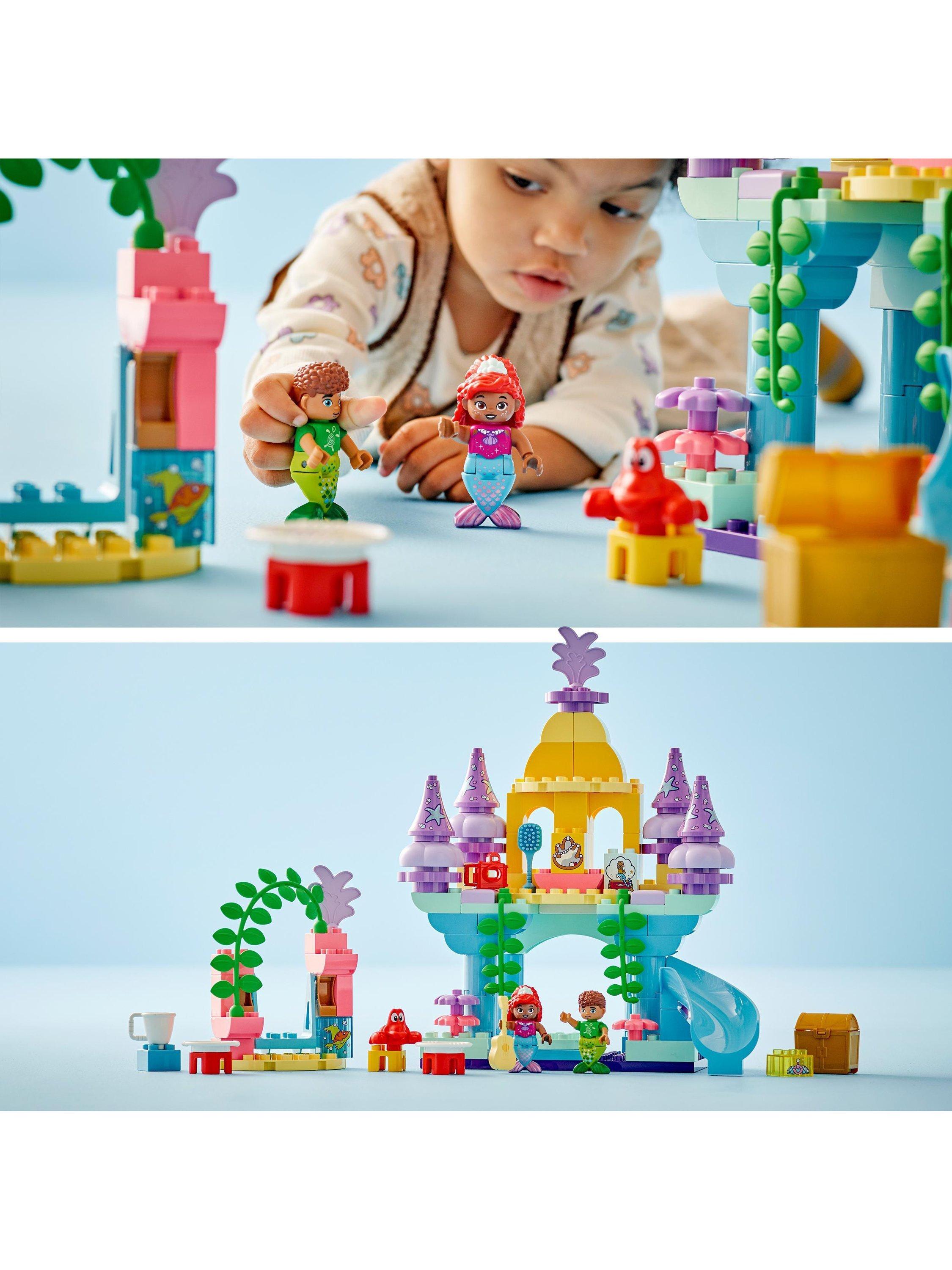 LEGO DUPLO Disney Ariel's Magical Underwater Palace playset, UK version