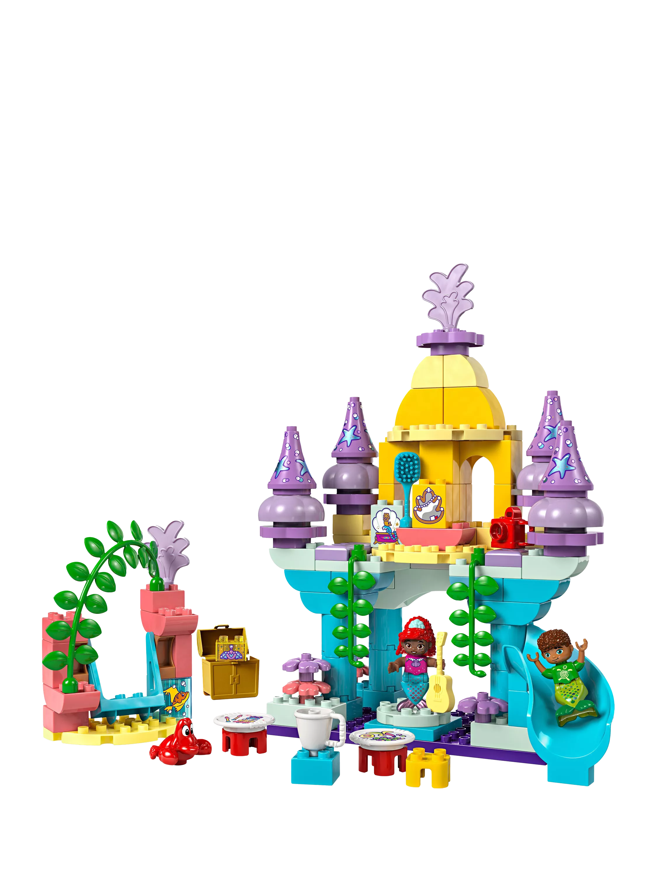 LEGO DUPLO Disney Ariel's Magical Underwater Palace playset, UK version