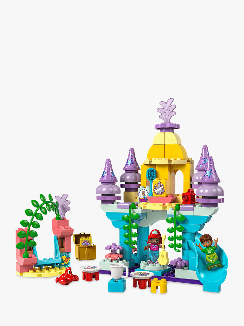 LEGO DUPLO Disney Ariel's Magical Underwater Palace playset, UK version