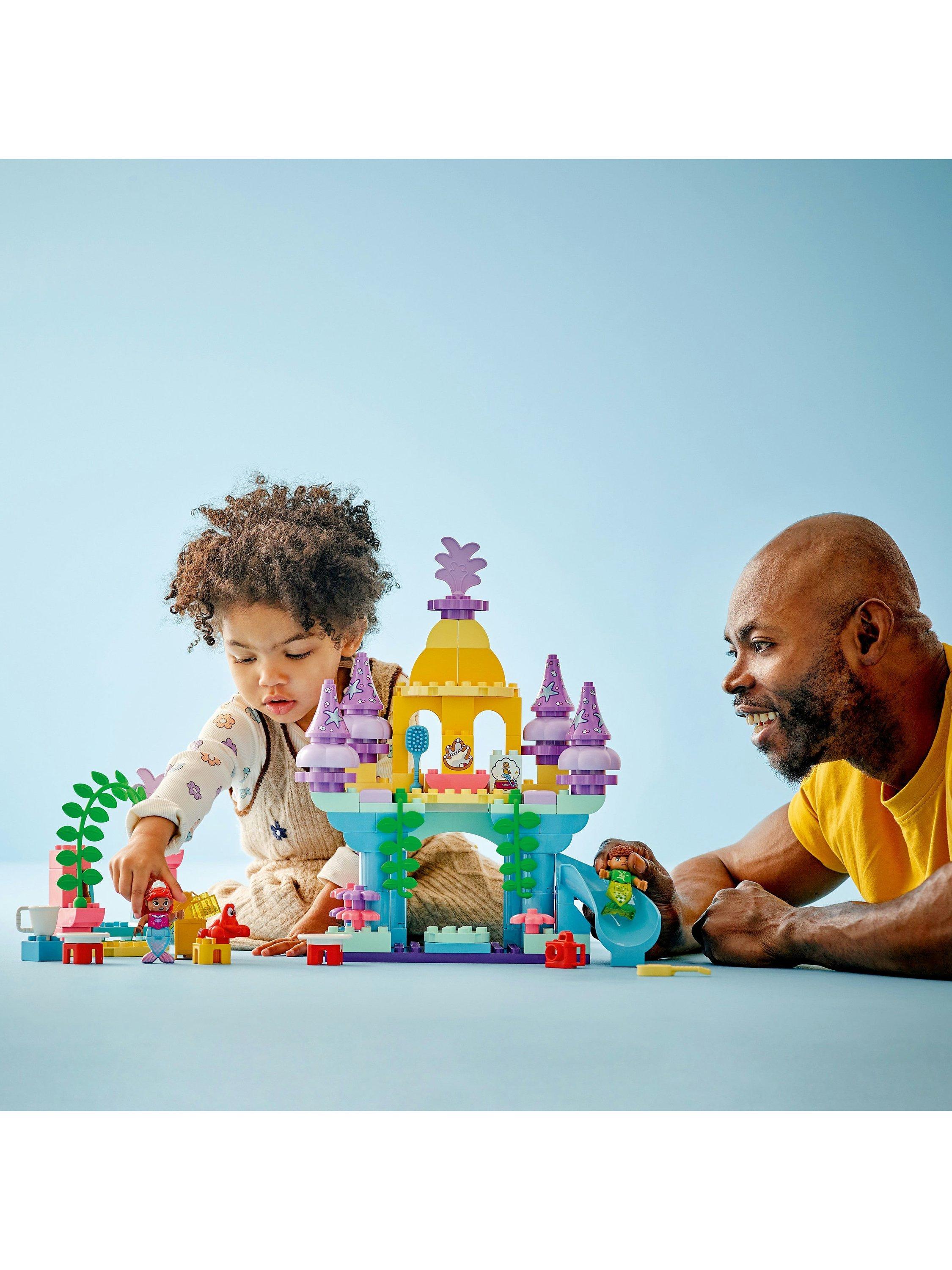 LEGO DUPLO Disney Ariel's Magical Underwater Palace playset, UK version