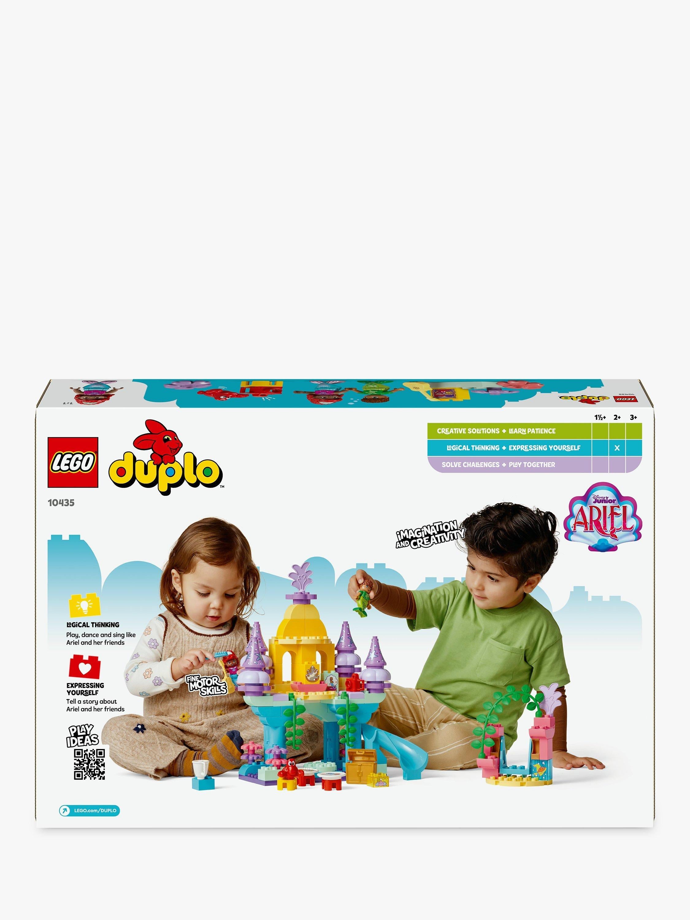 LEGO DUPLO Disney Ariel's Magical Underwater Palace playset, UK version