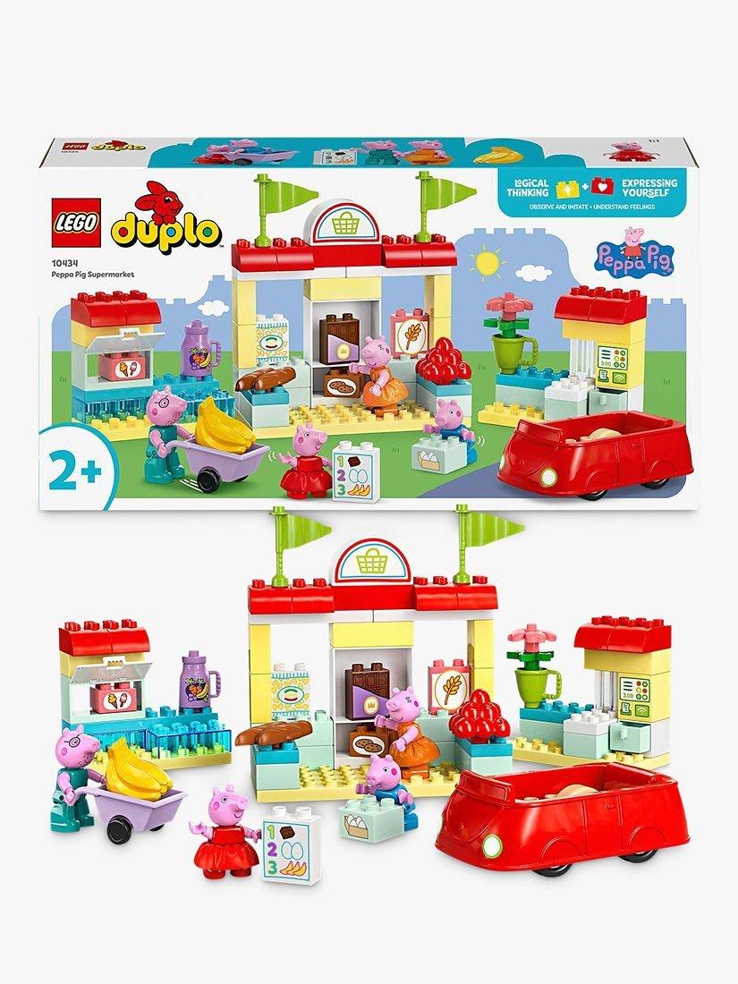 Lego Duplo Peppa Pig Supermarket Toy With Figures 10434