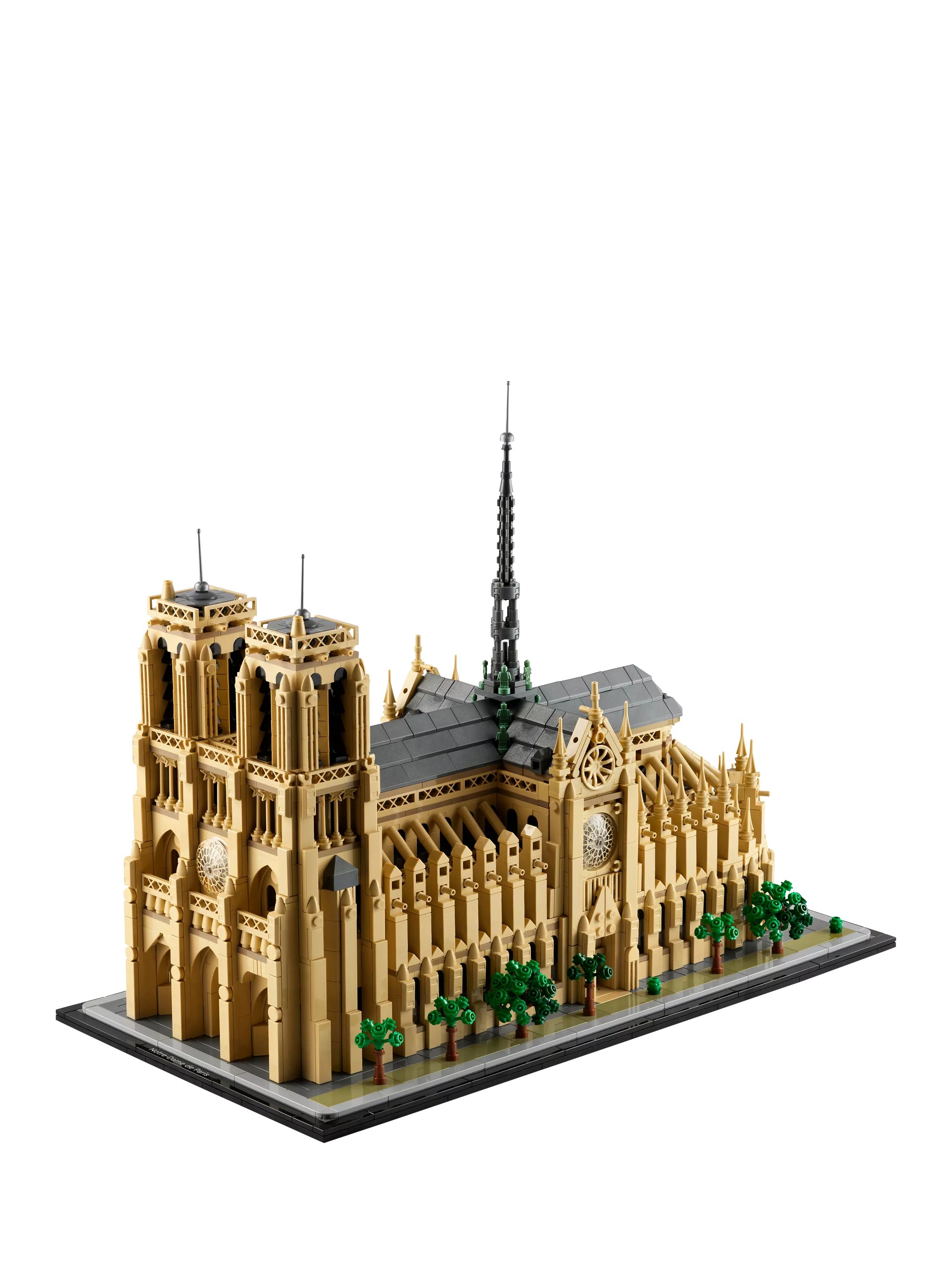 LEGO Notre-Dame de Paris architectural building set for adults, UK version