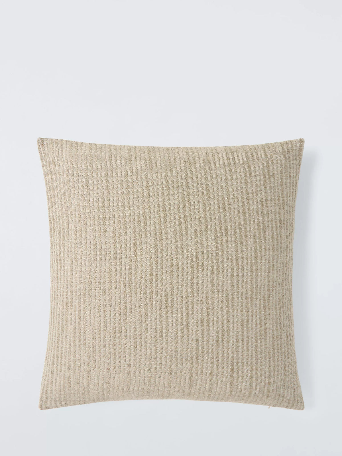 John Lewis Rib Weave Cushion - Natural
