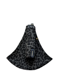 Wildride toddler hip carrier in grey leopard print, up to 20kg (British brand)