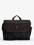 Barbour Field Wax messenger bag in Olive - British brand