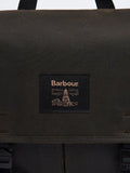 Barbour Field Wax messenger bag in Olive - British brand