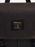 Barbour Field Wax messenger bag in Olive - British brand