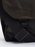 Barbour Field Wax messenger bag in Olive - British brand