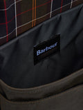 Barbour Field Wax messenger bag in Olive - British brand